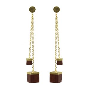 Dual Cube Earring