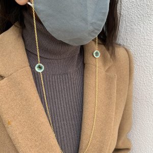 Abyss blue mask chain