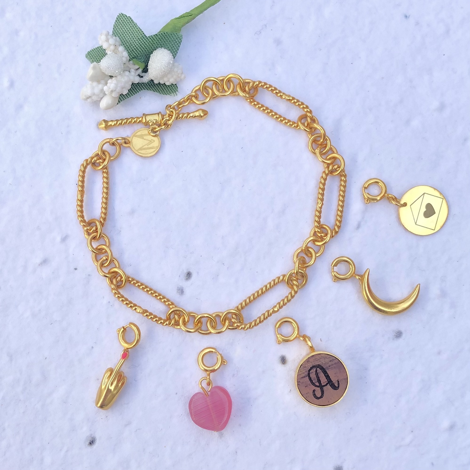 Kendra Scott Jess Lock and Chain Bracelets