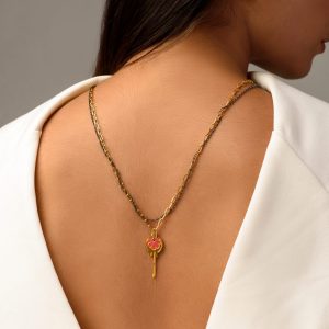 Key Pendant (Pink)
